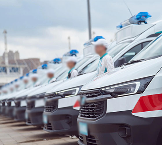 大箐山县服务车队展示